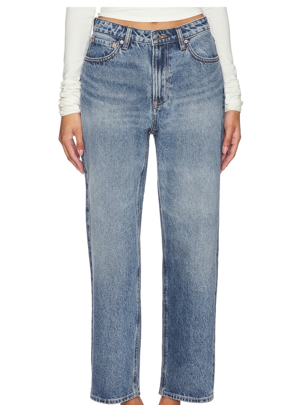 GRLFRND 90s High-Rise relaxes Women’s Jeans - Light Blue